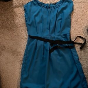 Blue dress